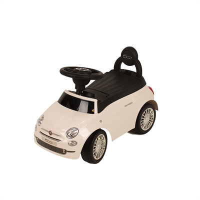 BabyTrold Fiat 500 Gåbil, Hvid