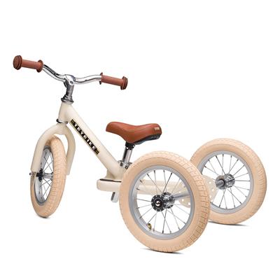 Trybike Balancecykel - tre hjul, Vintage Creme