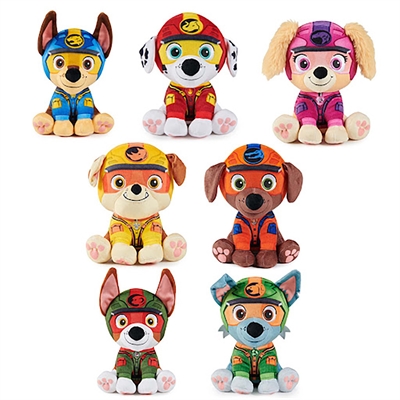 Paw Patrol jungle bamse 20 cm, asst.